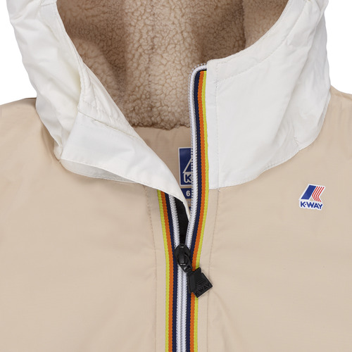 Giubbotto-bambino-ragazzo-K-Way-LE-VRAI-3.0-CLAUDE-ORSETTO-Beige-K-Way-8054043682909-2