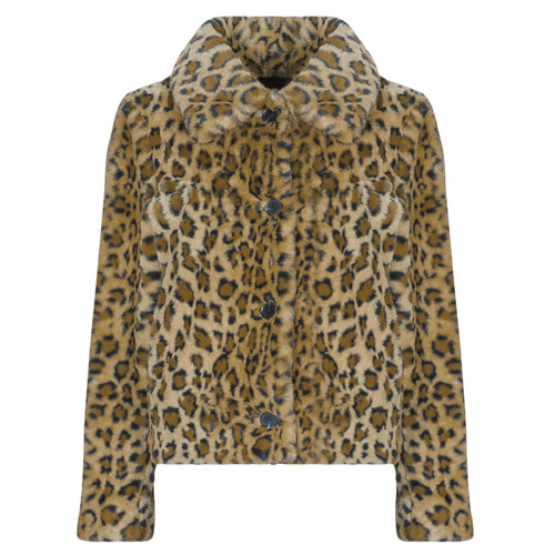 Mantella    CECILE PRINT LEOPARD FAUX FUR