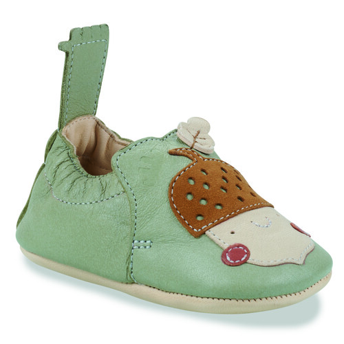 Pantofole bambini ragazza Easy Peasy  MY BLUMOO NUTS  Verde Easy Peasy 3608926174200