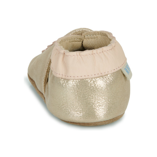 Pantofole-bambini-ragazza-Robeez-JUST-A-FLOWER-Oro-Robeez-3616432635474-4