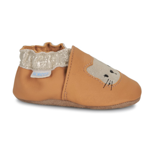 Pantofole-bambini-ragazza-Robeez-WILD-KITTEN-Marrone-Robeez-3616432625642-1