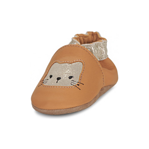 Pantofole-bambini-ragazza-Robeez-WILD-KITTEN-Marrone-Robeez-3616432625642-2