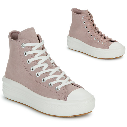 Scarpe bambini ragazza Converse  CHUCK TAYLOR ALL STAR MOVE  Rosa Converse 194435081458