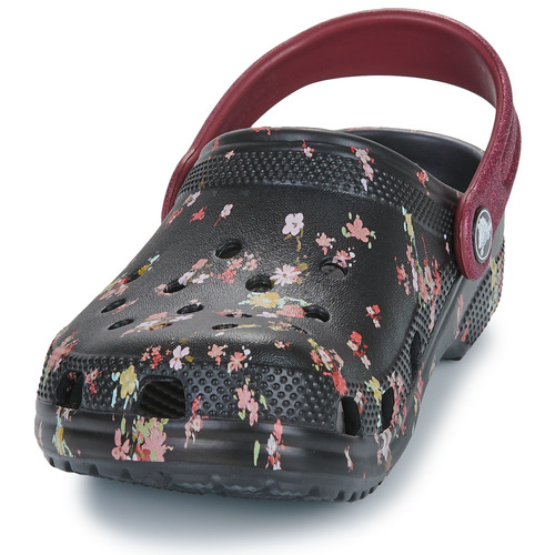 Scarpe-bambini-ragazza-Crocs-Classic-Ditsy-Floral-Clog-K-Nero-Crocs-196265775675-2