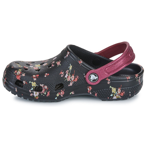 Scarpe-bambini-ragazza-Crocs-Classic-Ditsy-Floral-Clog-K-Nero-Crocs-196265775675-3