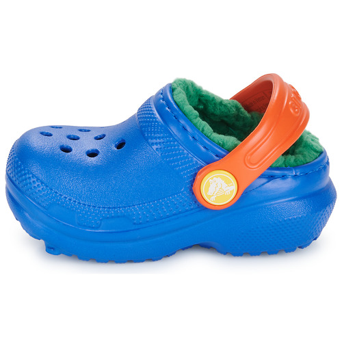 Scarpe-bambini-ragazza-Crocs-Classic-Lined-Clog-T-Blu-Crocs-196265747245-3