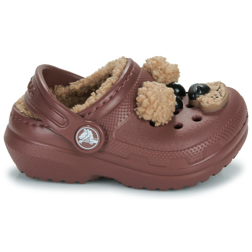 Scarpe-bambini-ragazza-Crocs-Classic-Lined-IAM-BrownBearCgT-Marrone-Crocs-196265758777-1