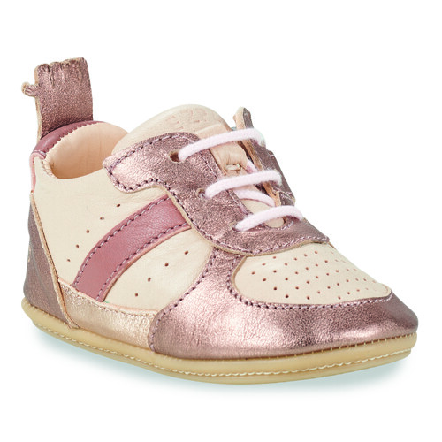 Scarpe bambini ragazza Easy Peasy  MY PRE BASKET LACET  Rosa Easy Peasy 3608926175566