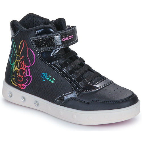 Scarpe bambini ragazza Geox  J SKYLIN GIRL  Nero Geox 8056206902503