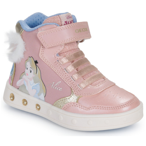 Scarpe bambini ragazza Geox  J SKYLIN GIRL  Rosa Geox 8056206902756