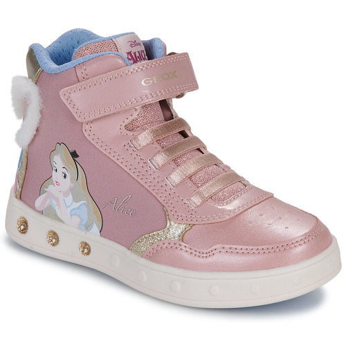 Scarpe bambini ragazza Geox  J SKYLIN GIRL  Rosa Geox 8056206902794