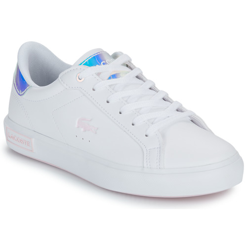 Scarpe bambini ragazza Lacoste  POWERCOURT  Bianco Lacoste 5059862275472