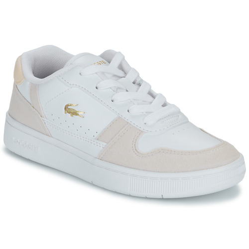 Scarpe bambini ragazza Lacoste  T-CLIP  Beige Lacoste 5059862402151