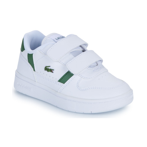 Scarpe bambini ragazza Lacoste  T-CLIP  Bianco Lacoste 5059862406234