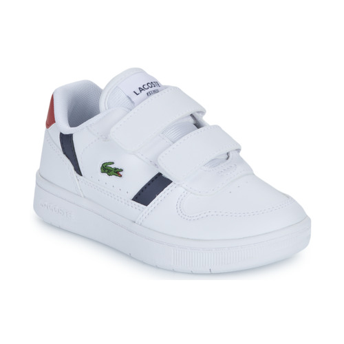 Scarpe bambini ragazza Lacoste  T-CLIP  Bianco Lacoste 5059862408559