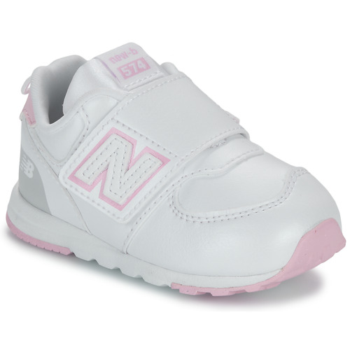 Scarpe bambini ragazza New Balance  574  Bianco New Balance 197966055189