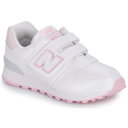 Scarpe bambini ragazza New Balance  574  Bianco New Balance 197966100520