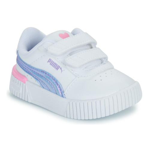 Scarpe bambini ragazza Puma  Carina 2.0 Bouncy Sky V Inf  Bianco Puma 4067979629065