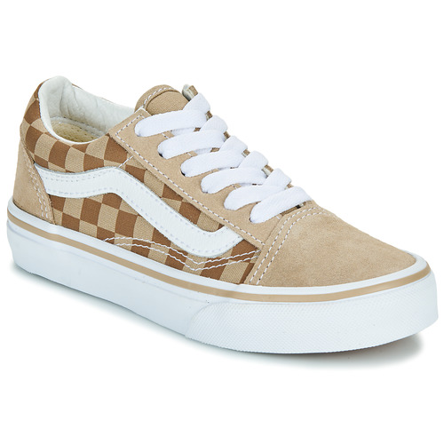 Scarpe bambini ragazza Vans  Old Skool  Beige Vans 197065674397