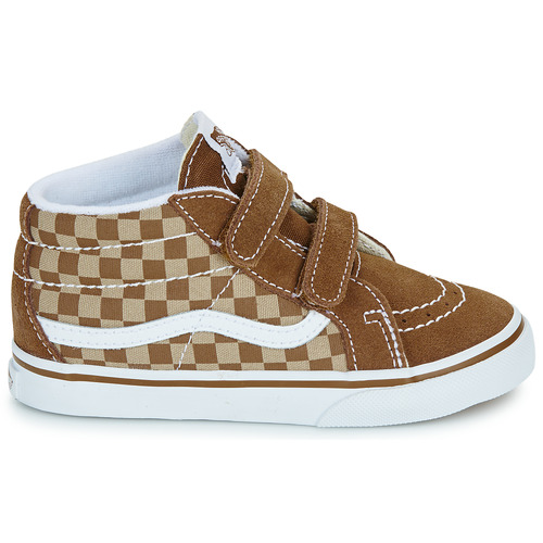 Scarpe-bambini-ragazza-Vans-SK8-Mid-Reissue-V-Marrone-Vans-197065686925-1