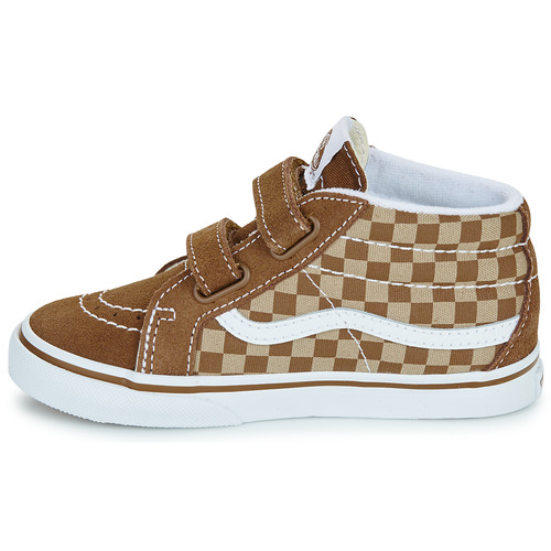 Scarpe-bambini-ragazza-Vans-SK8-Mid-Reissue-V-Marrone-Vans-197065686925-3