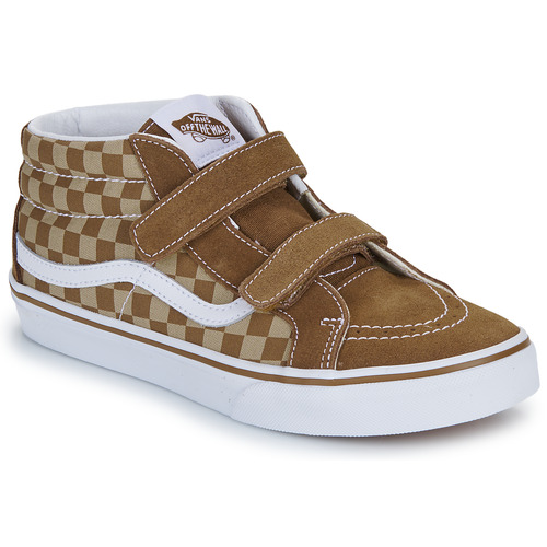 Scarpe bambini ragazza Vans  SK8-Mid Reissue V  Marrone Vans 197065762186