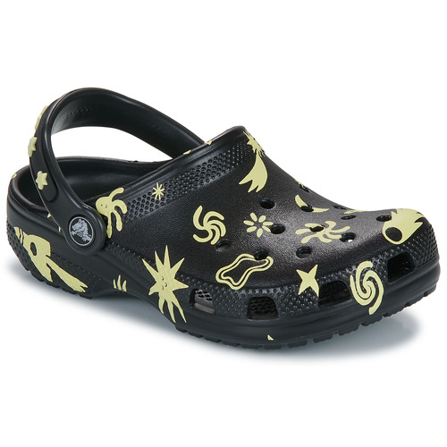 Scarpe bambini ragazzo Crocs  Classic Glow Space Clog K  Nero Crocs 196265775767