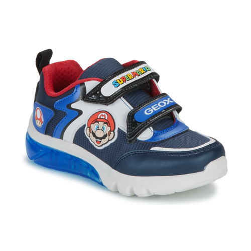 Scarpe bambini ragazzo Geox  J CIBERDRON BOY  Blu Geox 8056206923249