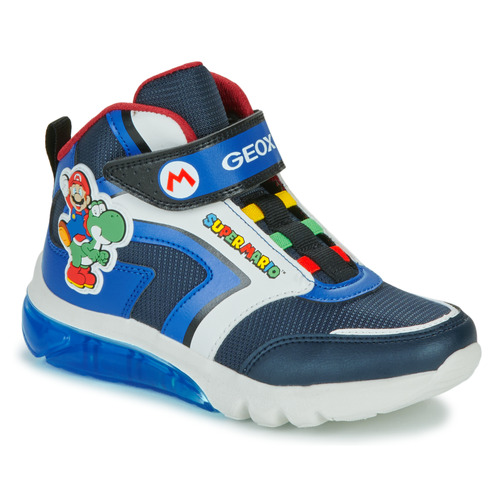 Scarpe bambini ragazzo Geox  J CIBERDRON BOY  Blu Geox 8056206923546