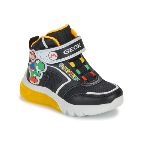 Scarpe bambini ragazzo Geox  J CIBERDRON BOY  Nero Geox 8056206923317