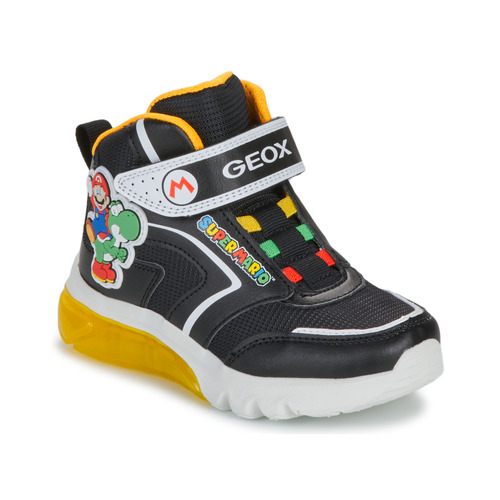 Scarpe bambini ragazzo Geox  J CIBERDRON BOY  Nero Geox 8056206923393