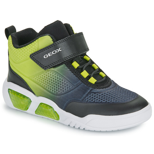 Scarpe bambini ragazzo Geox  J ILLUMINUS BOY  Nero Geox 8056206982932