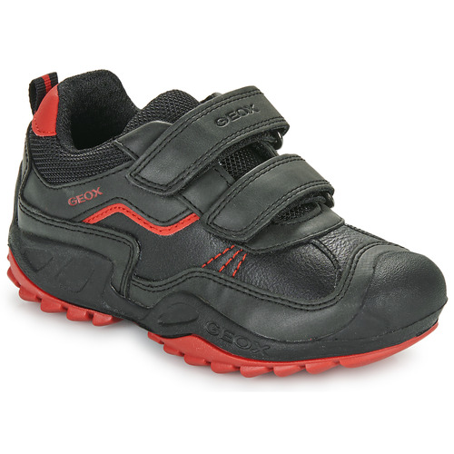 Scarpe bambini ragazzo Geox  J NEW SAVAGE BOY  Nero Geox 8050036704696