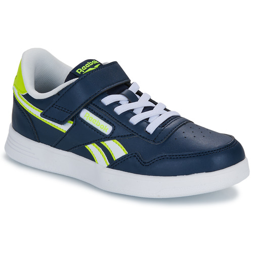 Scarpe bambini ragazzo Reebok Classic  COURT ADVANCE ELASTIC LACE   TOP STRAP  Marine Reebok Classic 1200143769201