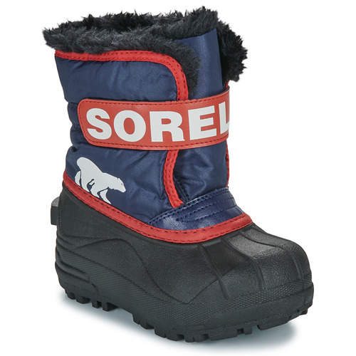 Scarpe da neve bambini ragazza Sorel  CHILDRENS SNOW COMMANDER  Blu Sorel 195981649963