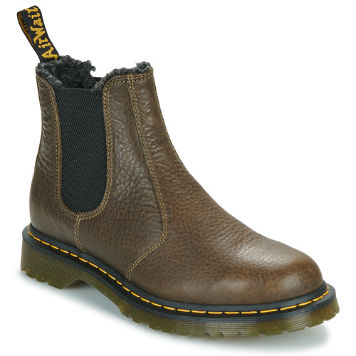 Dr. Martens 2976 DMS OLIVE GRIZZLY Brown Women s Ankle Boots 186.95