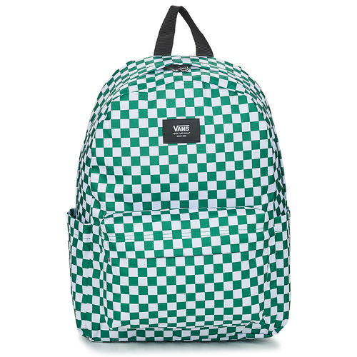 Zaini donna Vans  OLD SKOOL GROM CHECK BACKPACK  Bianco Vans 197065462208