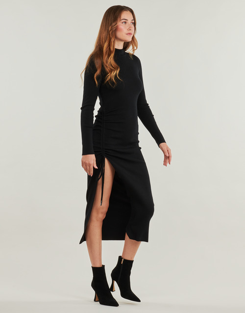 Abito-Lunghi-MERINO-RUCHED-MIDI-DRESS-2