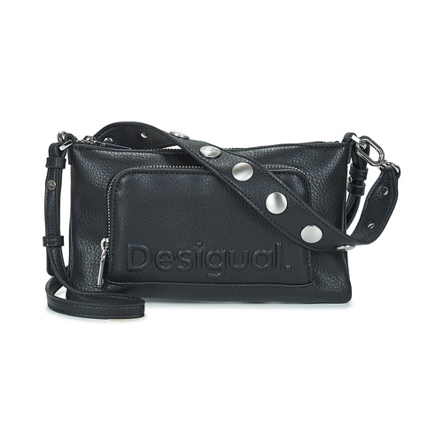 Borsa Shopping donna Desigual  MONE HALF LOGO FW24 MONICA CONT  Nero Desigual 8445110605370