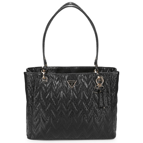 Borsa Shopping donna Guess  ADELARD TOTE  Nero Guess 190231875055