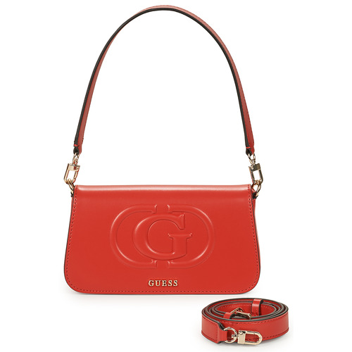 Borsa a spalla donna Guess  ECO MIETTA FLAP SHOULDER  Rosso Guess 190231880288