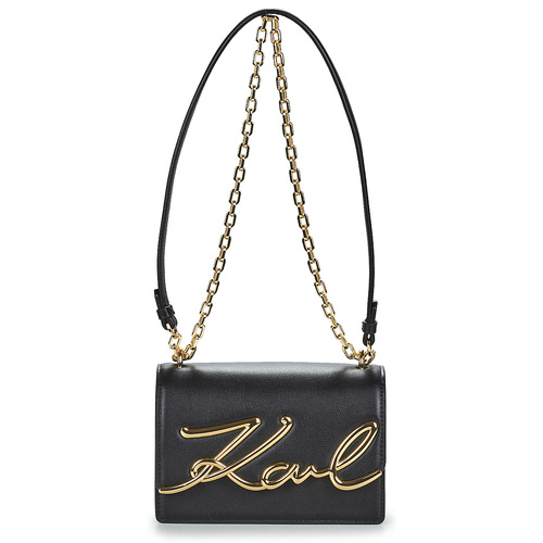 Borsa a spalla donna Karl Lagerfeld  K/SIGNATURE SM SHOULDERBAG  Nero Karl Lagerfeld 8720744416388