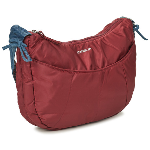 Borsa a tracolla uomo Bensimon  HALF MOON BAG  Bordeaux Bensimon 3608546028679