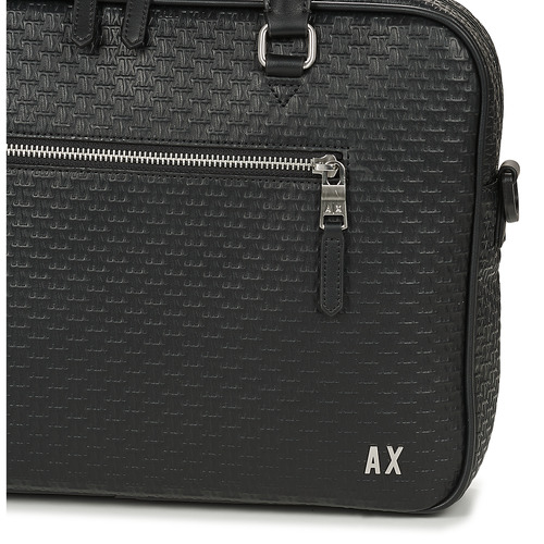 Borsa porta documenti uomo Armani Exchange  ELBA BRIEFCASE  Nero Armani Exchange 8059650405361