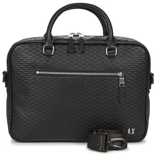 Borsa porta documenti uomo Armani Exchange  ELBA BRIEFCASE  Nero Armani Exchange 8059650405361