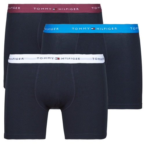 Boxer uomo Tommy Hilfiger  3P BOXER BRIEF WB X3  Blu Tommy Hilfiger 8720637187012