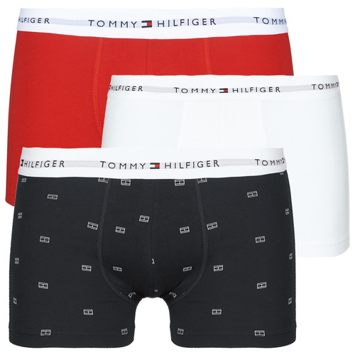 Boxer uomo Tommy Hilfiger  3P TRUNK PRINT X3  Multicolore Tommy Hilfiger 8720637185131