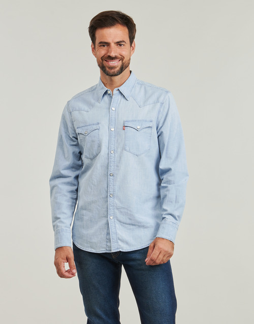 Camicia-a-maniche-lunghe-uomo-Levis-BARSTOW-WESTERN-STANDARD-Blu-Levis-5401128882298-1