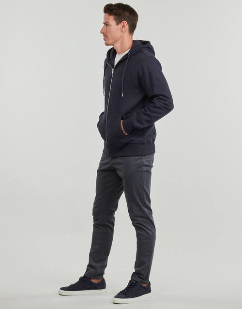 Felpa-uomo-Gant-EMBOSSED-FULL-ZIP-HOODIE-Marine-Gant-7325707807565-2