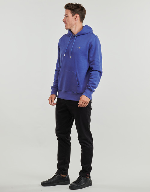 Felpa-uomo-Gant-REG-SHIELD-HOODIE-Blu-Gant-7325707834110-2